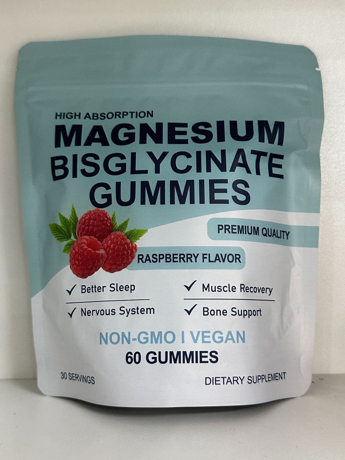Magnesium diglycinate gummy candies