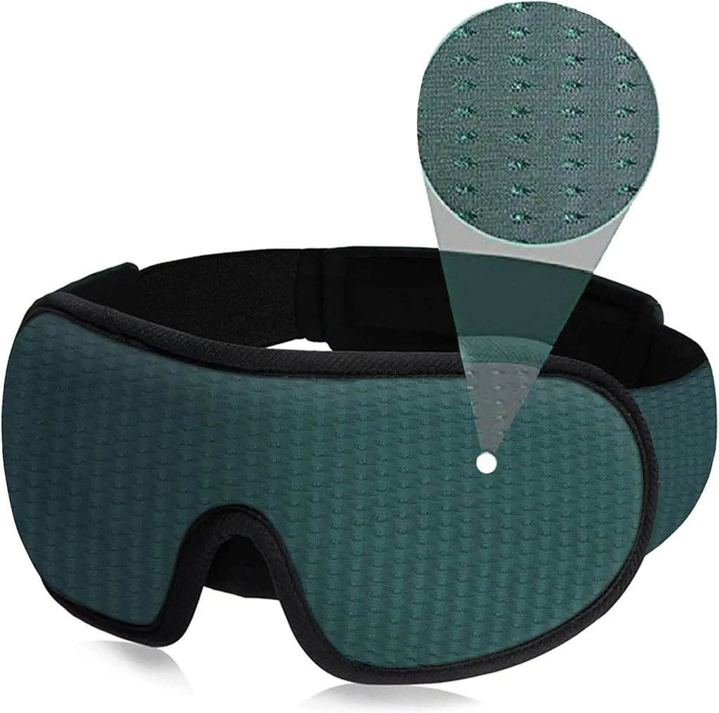 Contoured 3D Sleep Mask – Total Blackout