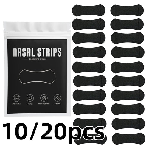 Flexible adhesive nasal strips