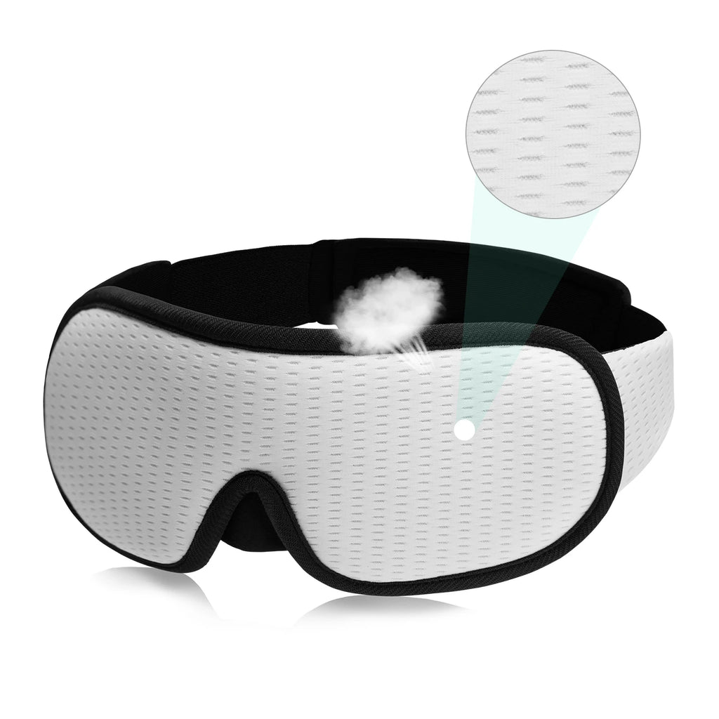 Contoured 3D Sleep Mask – Total Blackout