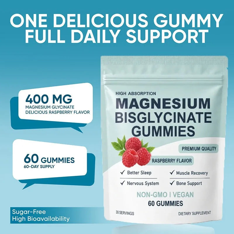 Magnesium glycinate gummies product detail