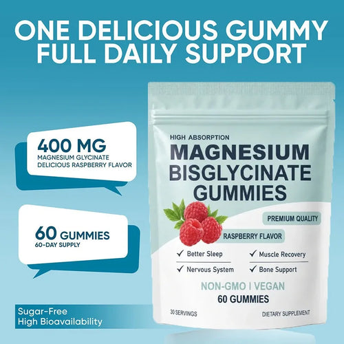 Magnesium glycinate gummies product detail